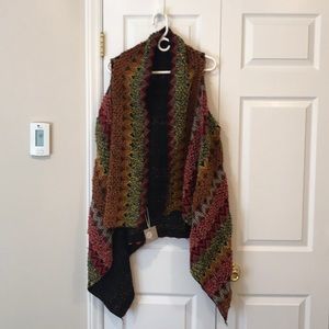 Women’s OneSize Boutique Crochet Vest NWT
